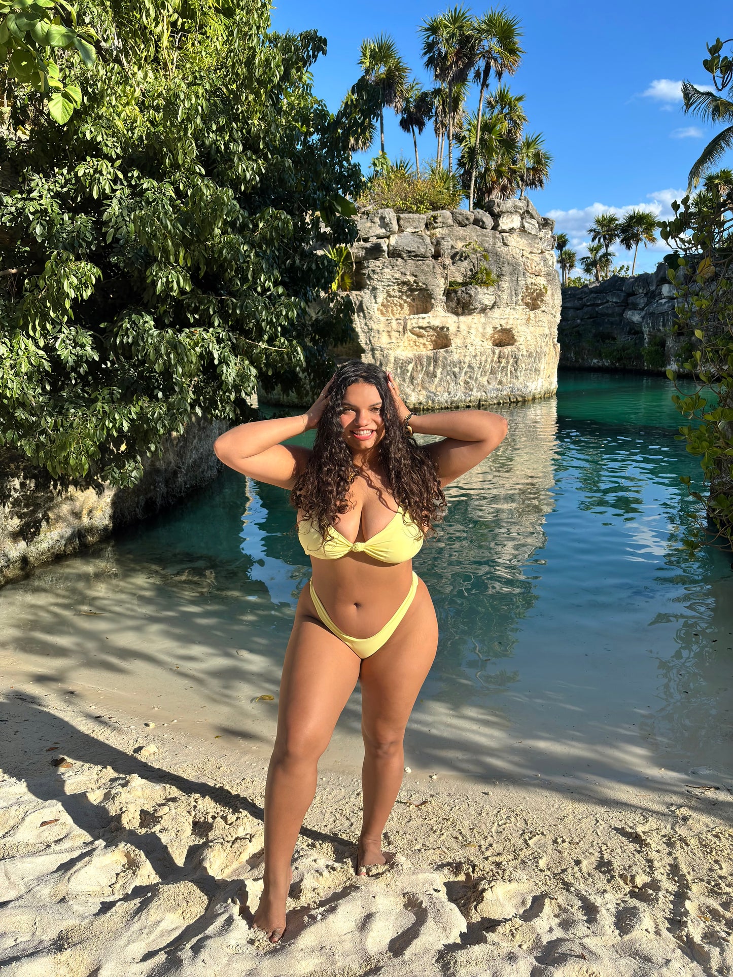 Golden Sands Bikini Top